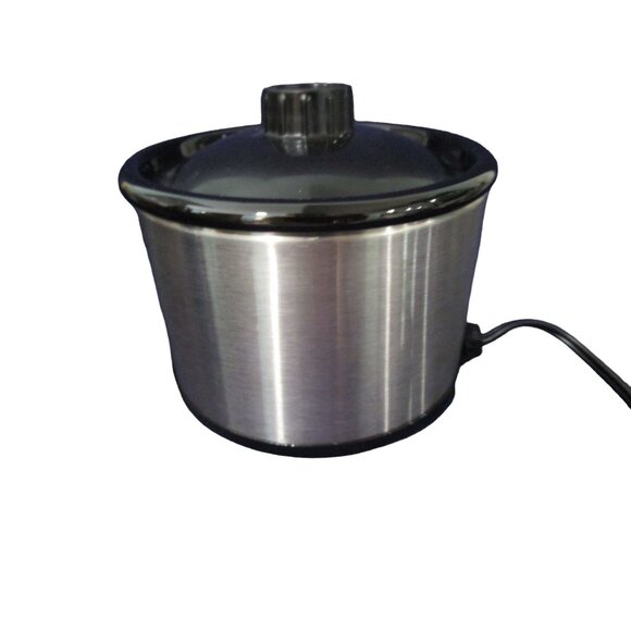 Crock-Pot Little Dipper Stainless Steel Mini Slow Cooker GUC - Picture 5 of 11